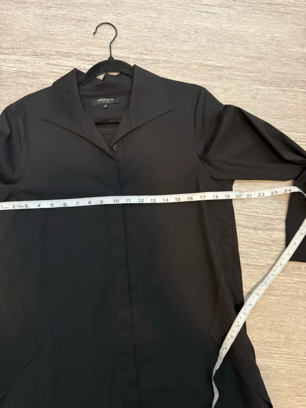 Lafayette 148 Button Down Minimalist Workwear Career Capsule Wardrobe Chic S - Picture 4 of 7